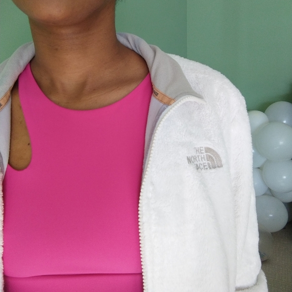 Women's vintage North face high loft full zip polar fleece jacket - Picture 3 of 12